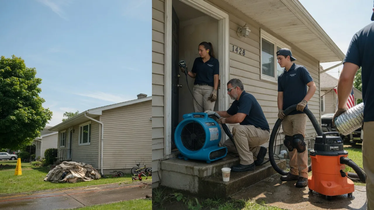 Water Damage Restoration in La Rue, OH near me